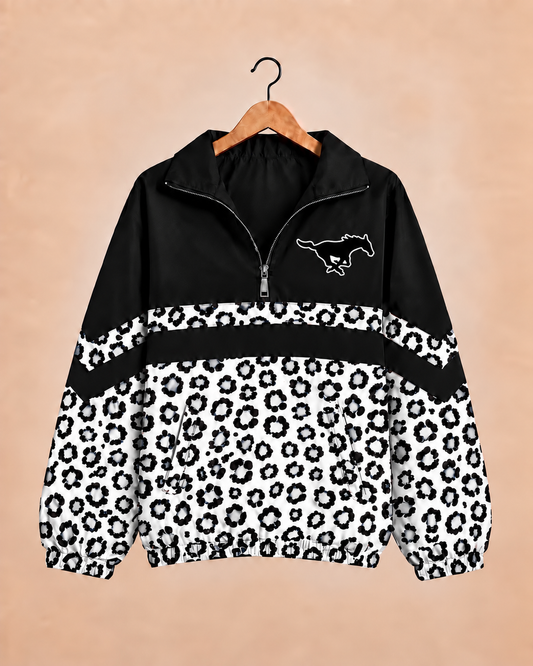 Fort Hancock Mustangs Prowler Print Windbreaker