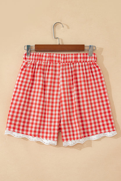 Pretty In Gingham Shorts