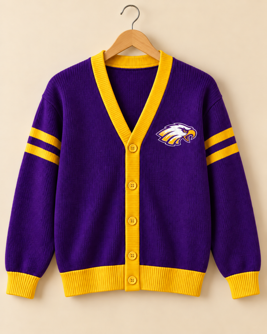 Pecos Game Day Varsity Cardigan | Adult & Children’s