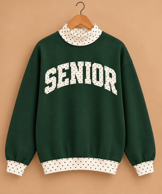 Seniors Mockneck - Green