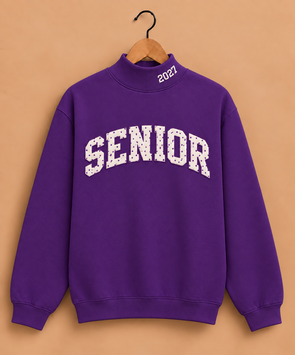 Senior 2027 Mockneck - Purple