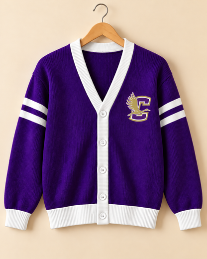 Crane Game Day Varsity Cardigan | Adult & Children’s