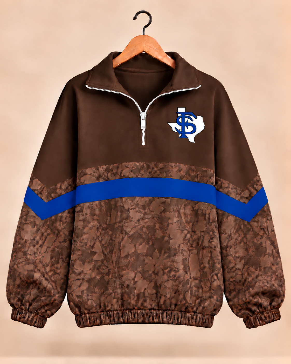 Fort Stockton Camo Scuba Knit Pullover