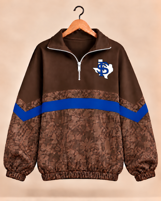 Fort Stockton Camo Scuba Knit Pullover
