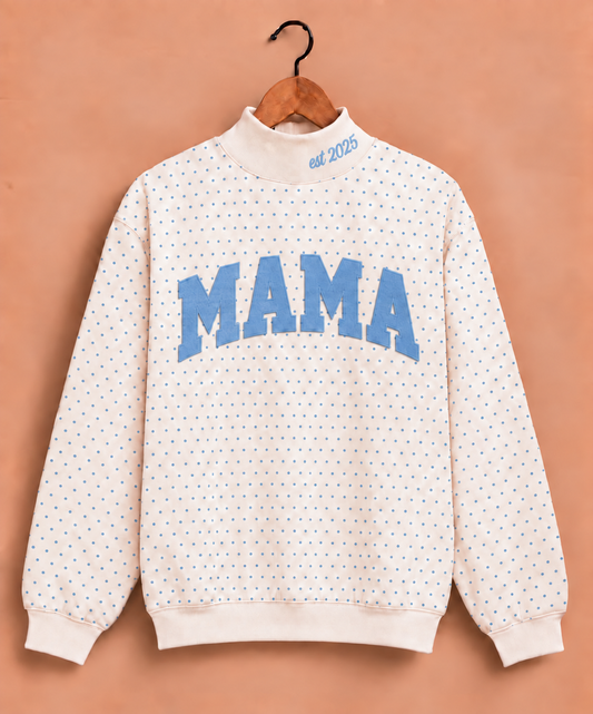Boy Mama Mockneck - 2025