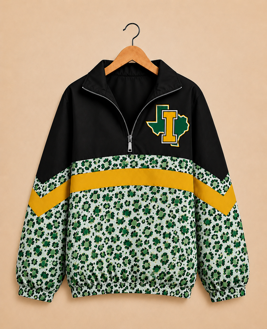 Green & Gold Prowler Idalou Windbreaker