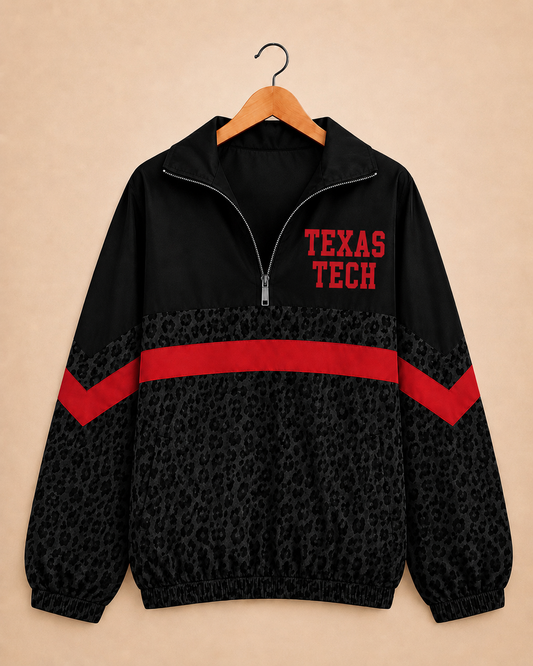 Midnight Spirit Texas Tech Windbreaker