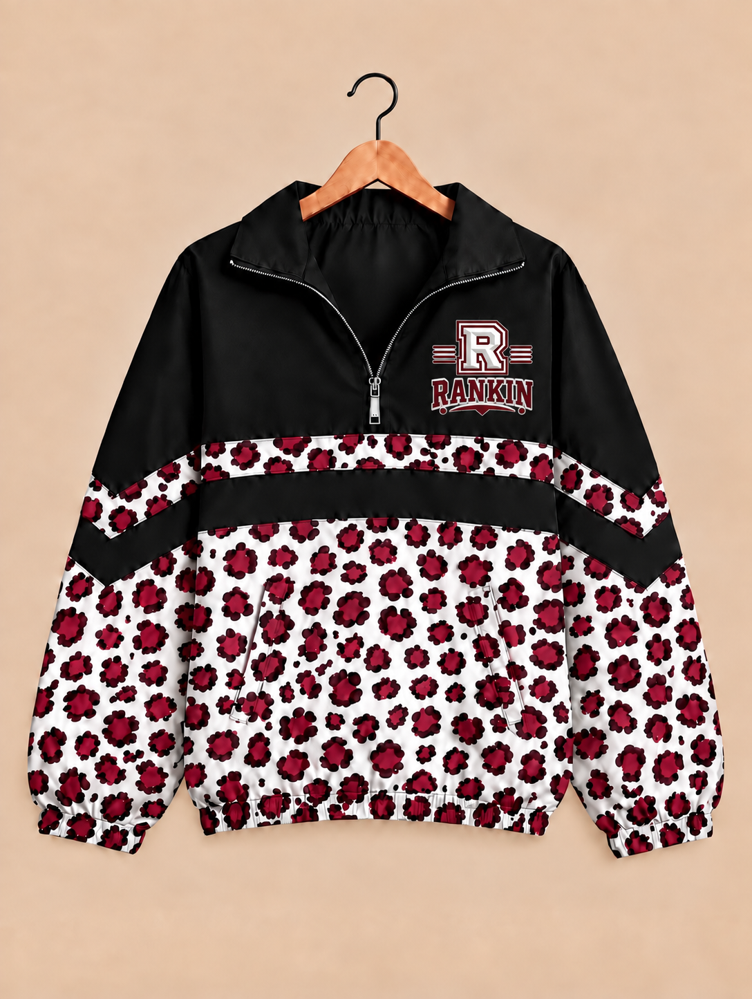 Rankin Red Devils Prowler Print Windbreaker