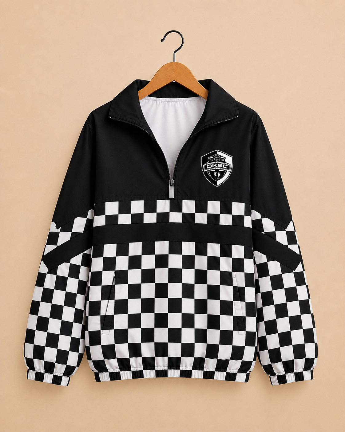 Game Day Checkered DKSC Windbreaker
