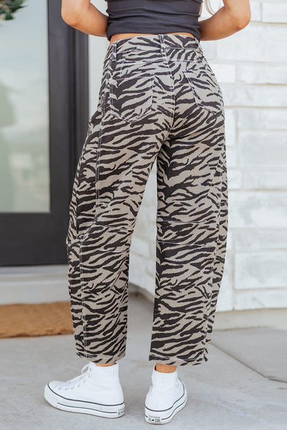 Can't Be Tamed Barrel Jeans