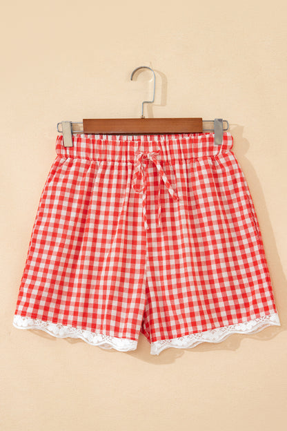 Pretty In Gingham Shorts
