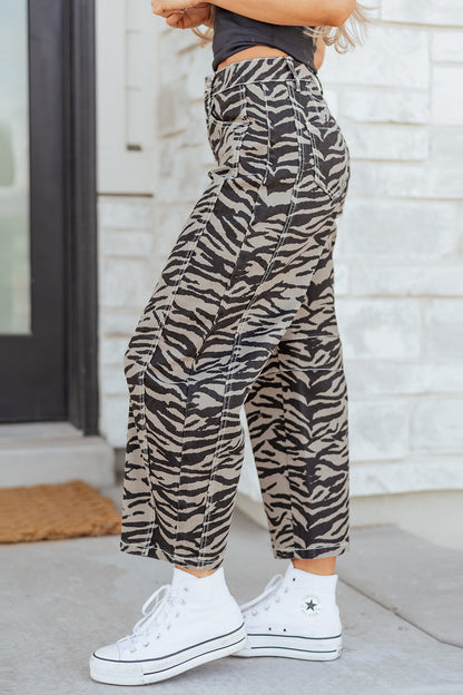 Can't Be Tamed Barrel Jeans